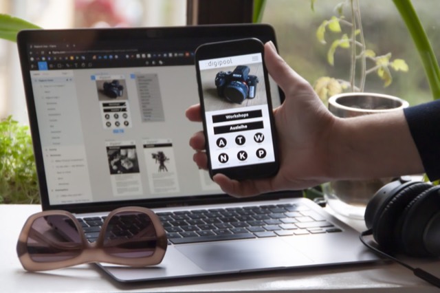 Figma wireframes and UI screens from a WavX design project